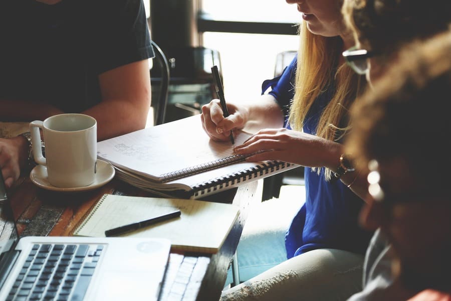 Bureau d'une startup